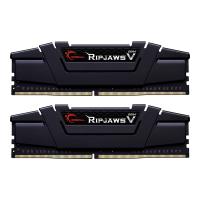 GSKILL RipjawsV DDR4-3200Mhz CL16 32GB (2X16GB) F4-3200C16D-32GVK DUAL (16-18-18-38) 1.35V Siyah 